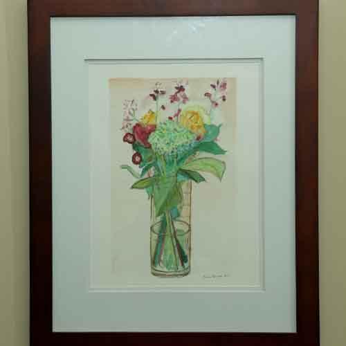 "Spring Flowers "Original Watercolor (For Sale $275) : Still Life : Susan Braha Photography and Fine Art