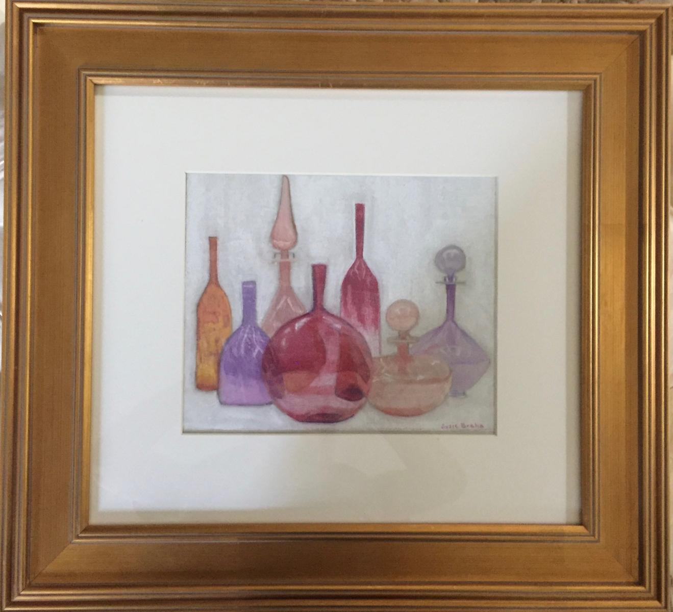 "Decanters "
Pastel  Original Photo from a Magazine
In New Jersey Home : Still Life : Susan Braha Photography and Fine Art