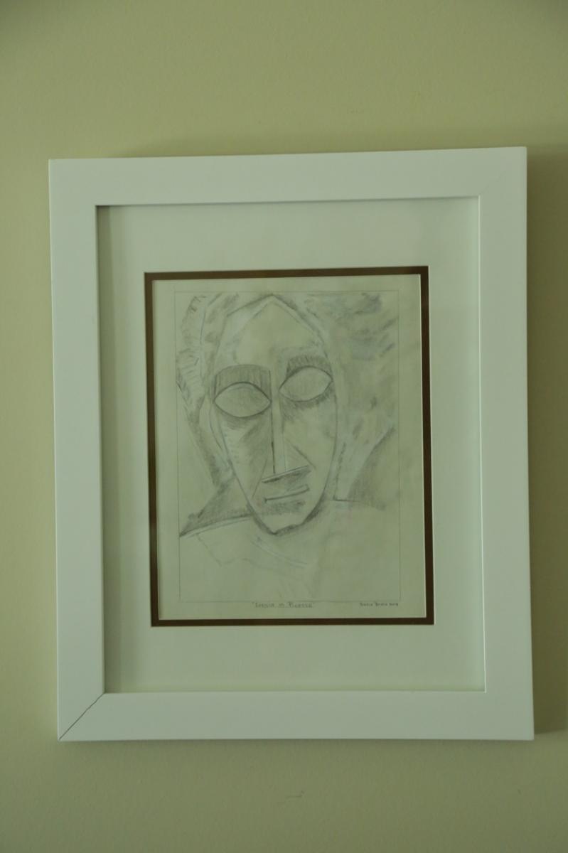 Study in Picasso
Done in pencil
For Sale $100. : Portraits : Susan Braha Photography and Fine Art