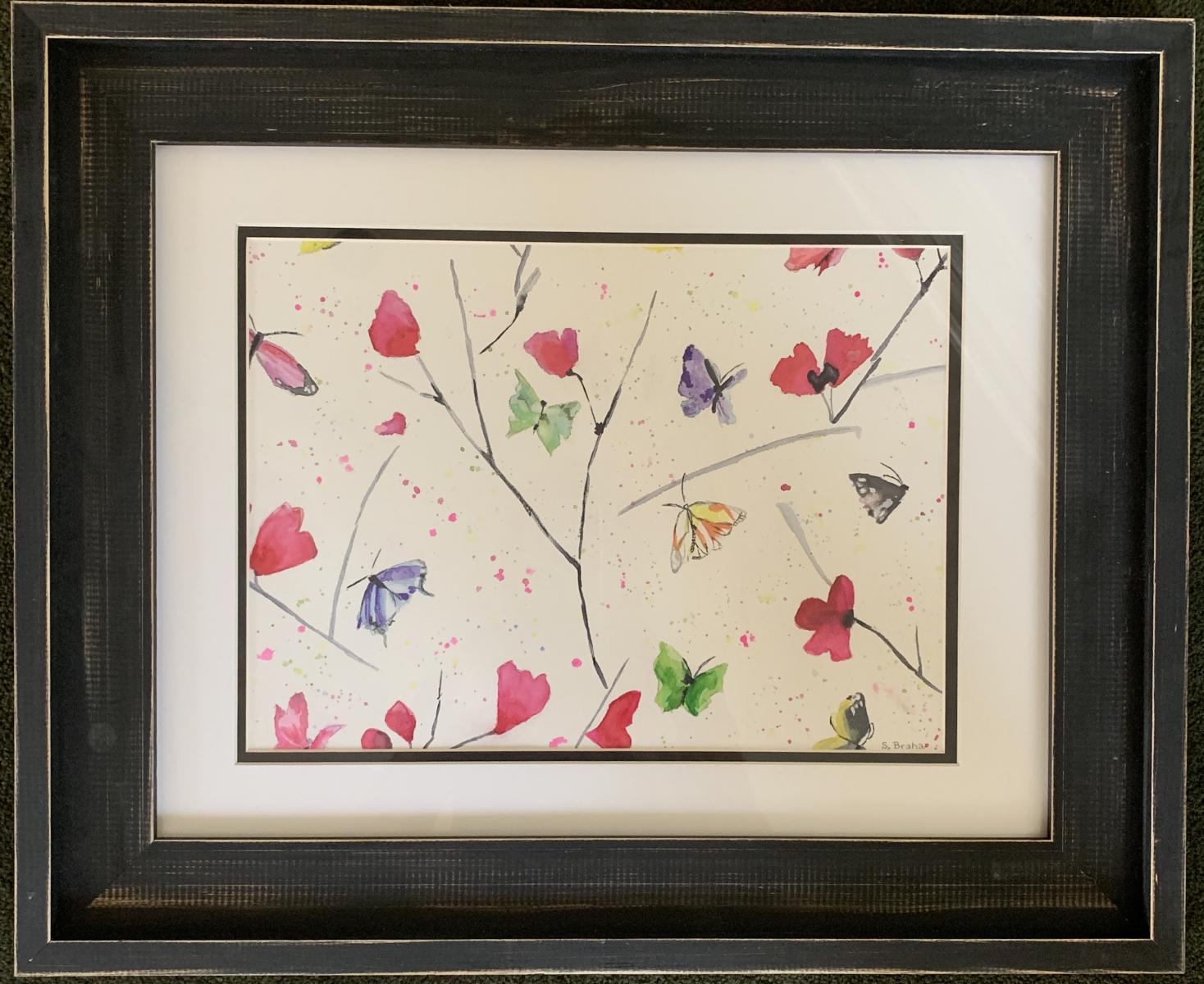 "Beautiful Butterflies"
Watercolor ($275) : Still Life : Susan Braha Photography and Fine Art