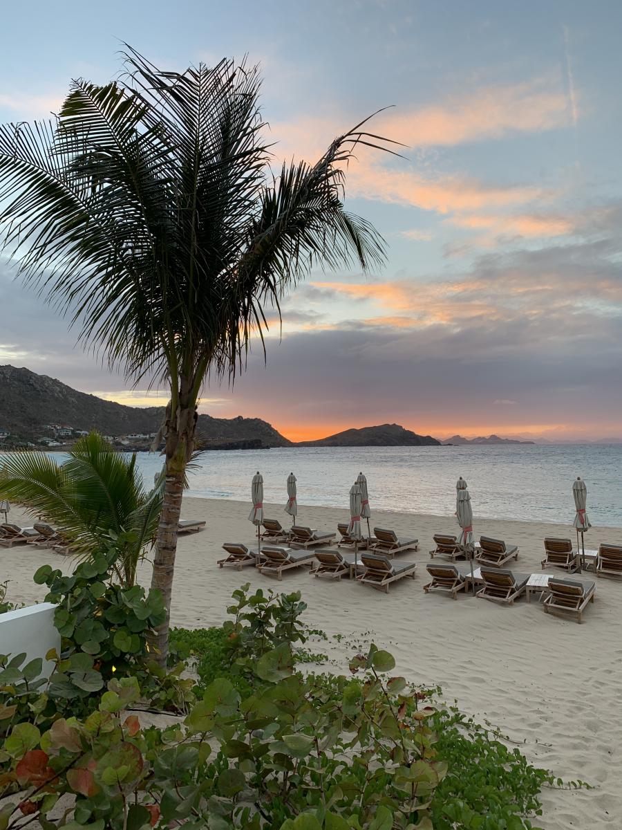 "Sunset in Cheval Blanc, St. Barth (2019) : Photography : Susan Braha Photography and Fine Art