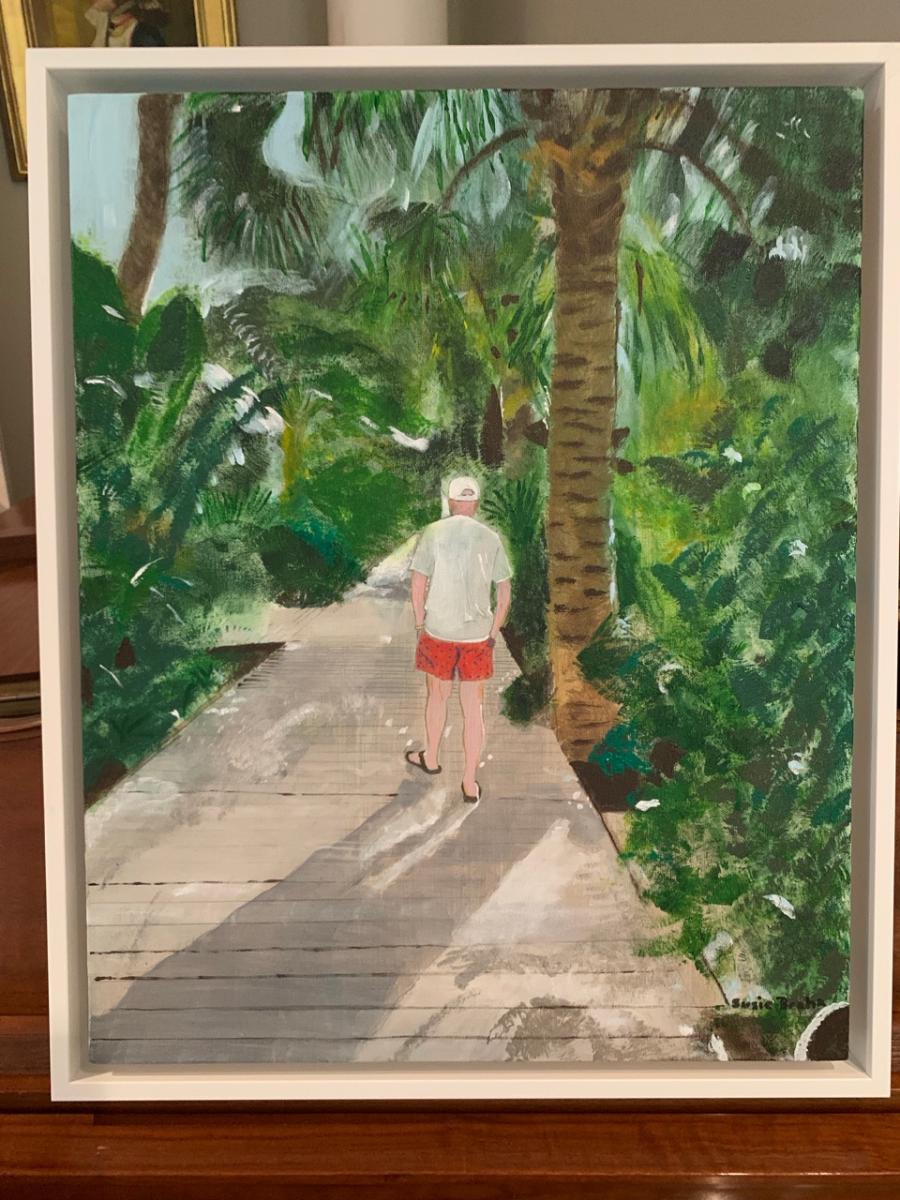 "Walking in St. Barth"
16" x 20" Original Acrylic
Not for Sale : Landscapes : Susan Braha Photography and Fine Art