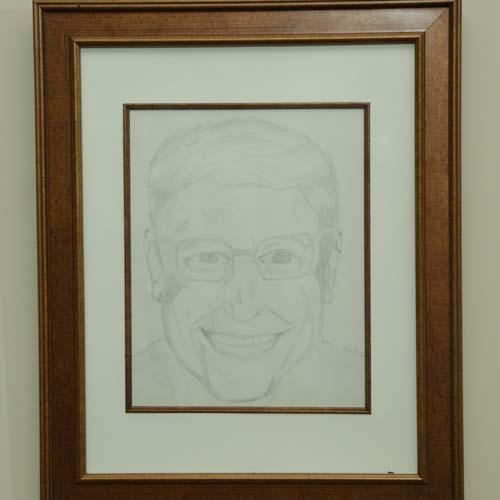 "Bill Gates"  from the New York Times Magazine (Sept. 7, Cover) done in Pencil
For Sale $150. : Portraits : Susan Braha Photography and Fine Art