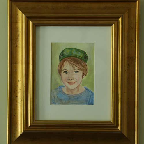 "Abraham" 
Watercolor
Not For Sale : Portraits : Susan Braha Photography and Fine Art