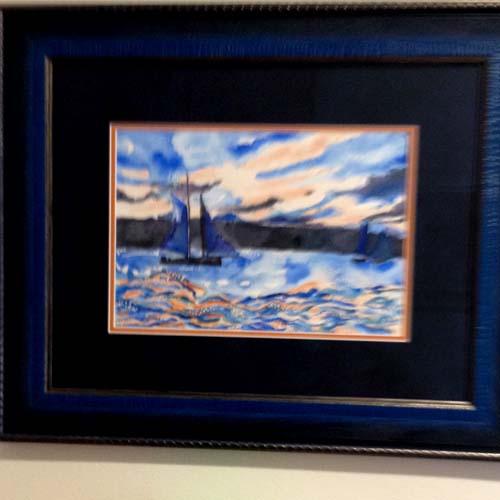 Study in Winslow Homer Watercolor : Danielle : Susan Braha Photography and Fine Art