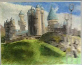 "Harry's Castle, Hogwarts"  Pastels (2014) : Danielle : Susan Braha Photography and Fine Art