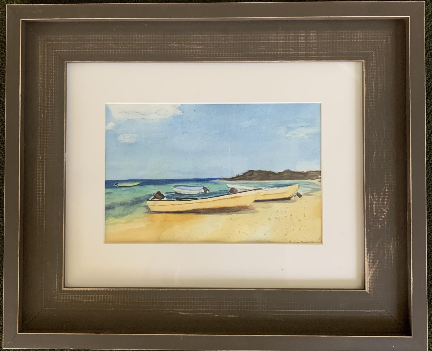 "Motor Boats"
Watercolor 
Photo from Ken Stetz (For Sale $275) : Landscapes : Susan Braha Photography and Fine Art