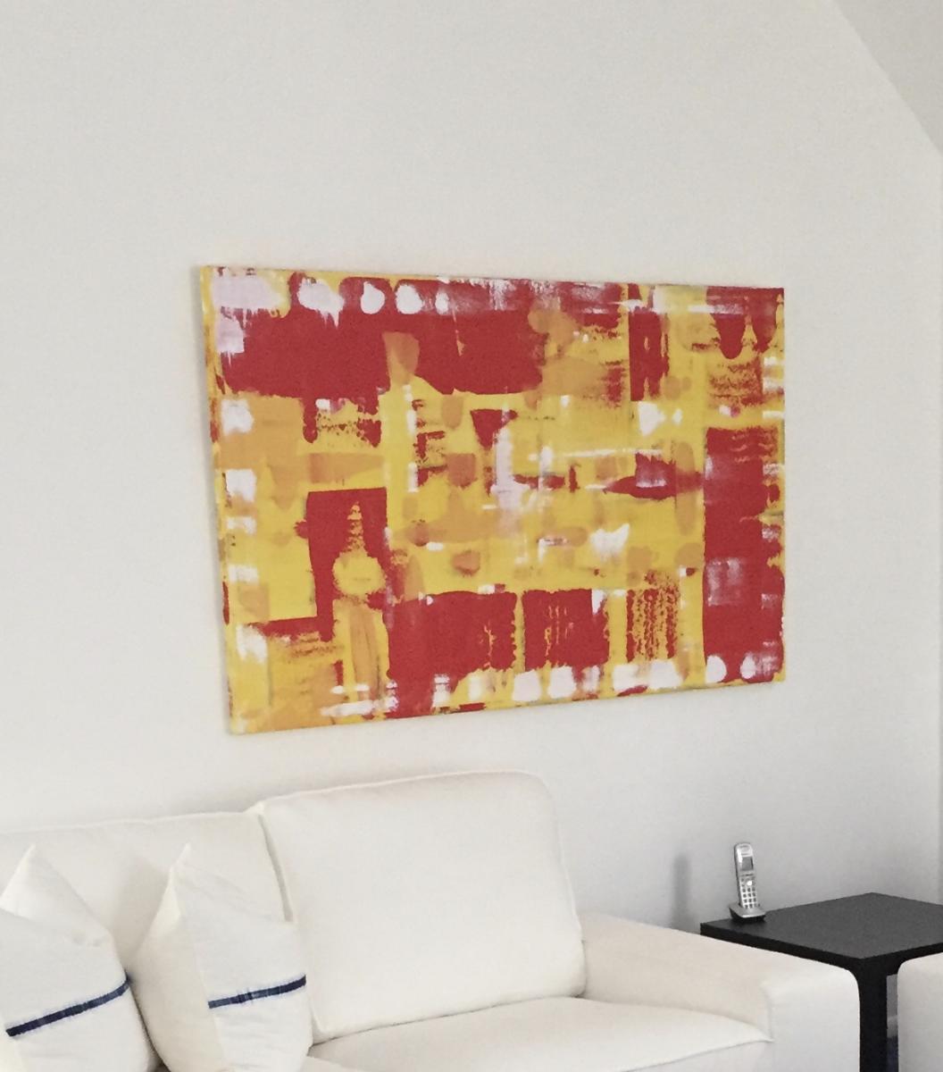 "Red & Yellow" Abstract
 New Jersey Home : Abstracts : Susan Braha Photography and Fine Art