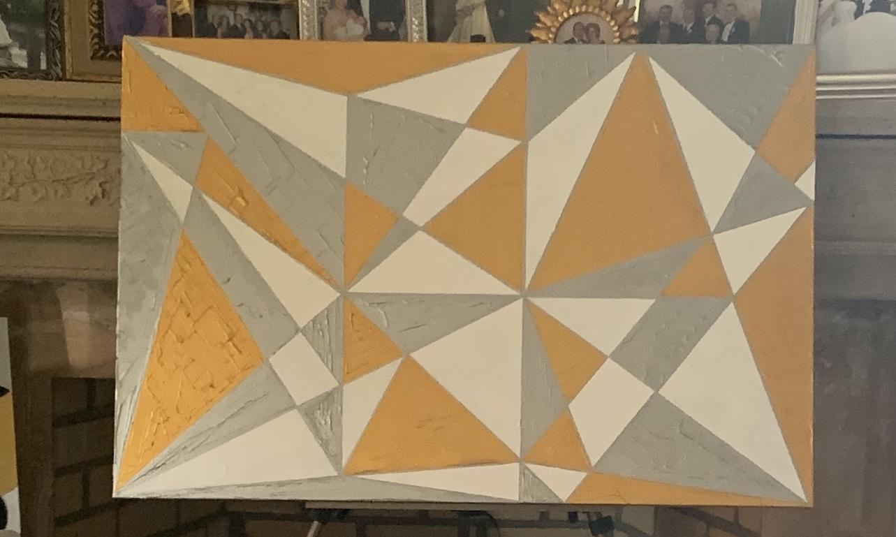 "Angles & More Angles"  Acrylic on Canvas ($600) : Abstracts : Susan Braha Photography and Fine Art