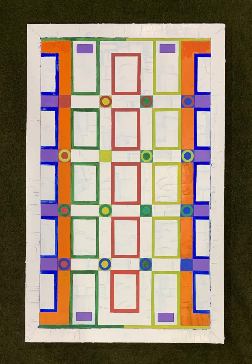 "Colorful Rectangles"
Acrylic 48" x 30"  
(For Sale $900) : Abstracts : Susan Braha Photography and Fine Art